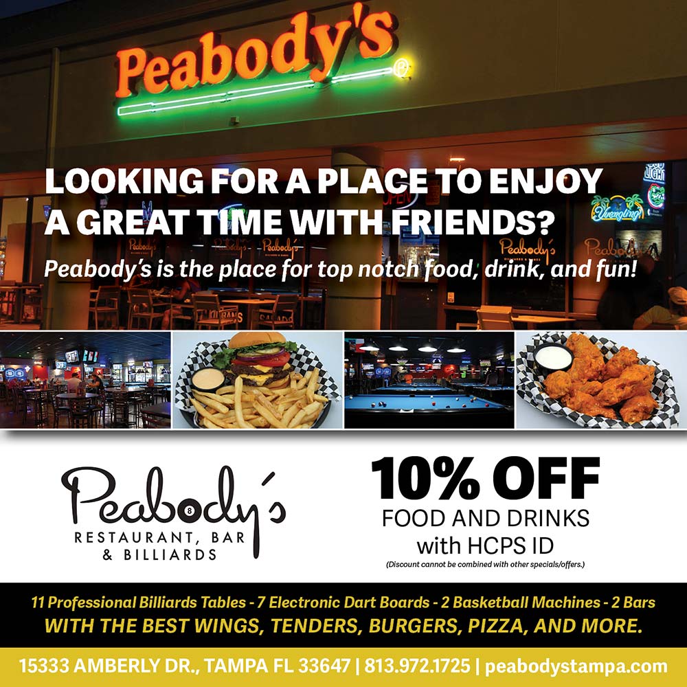 Peabody's Restaurant, Bar & Billiards